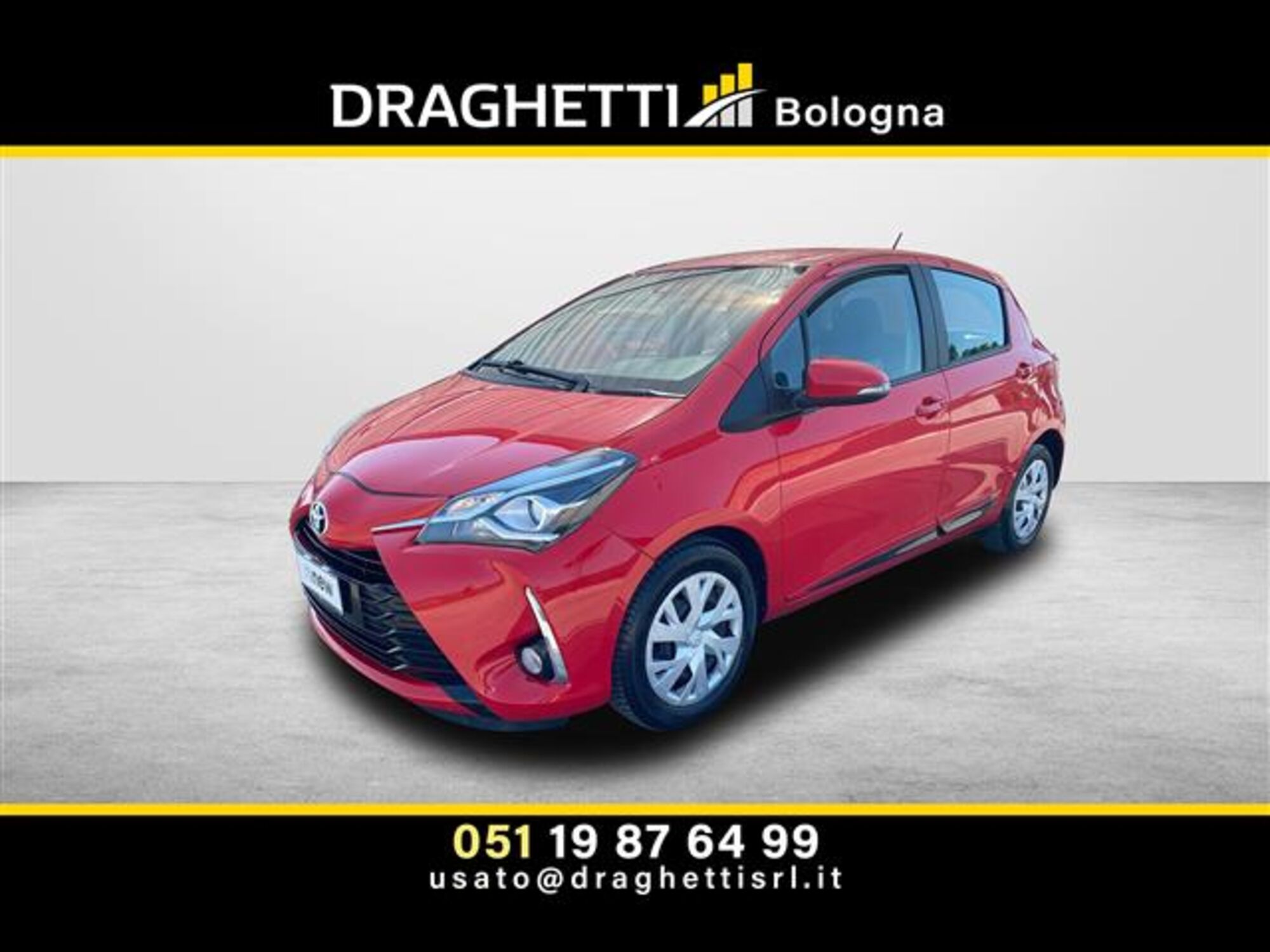 Toyota Yaris 1.0 5 porte Active  del 2017 usata a Bologna