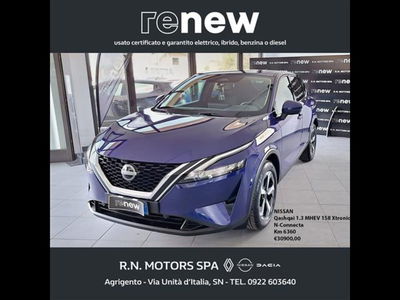 Nissan Qashqai 1.3 mhev Tekna+ 2wd 158cv xtronic del 2023 usata a Agrigento