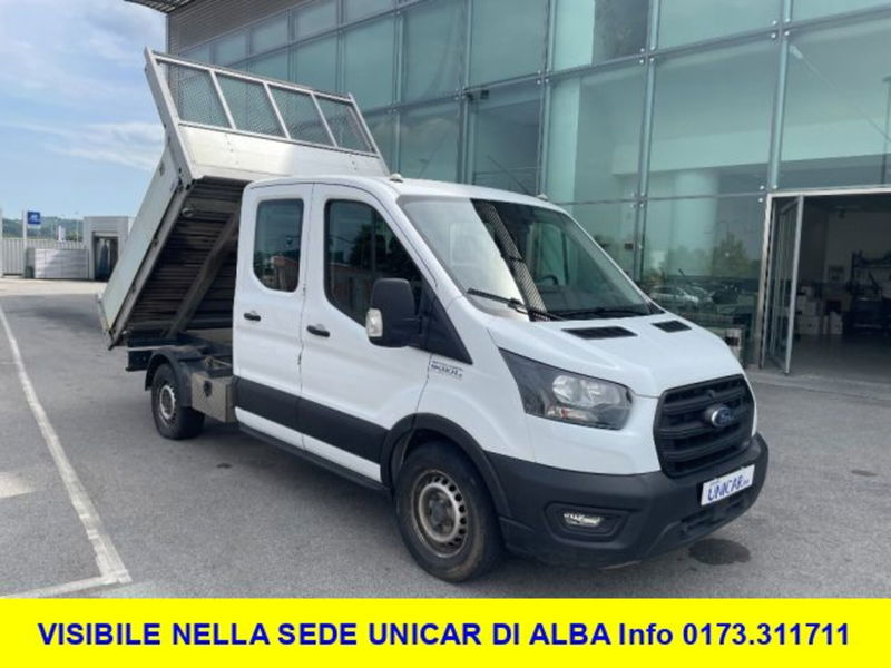 Ford Transit transit 350 2.0 tdci 130cv 4x4 trend L2 Onnicar cassone fisso del 2020 usata a Alba