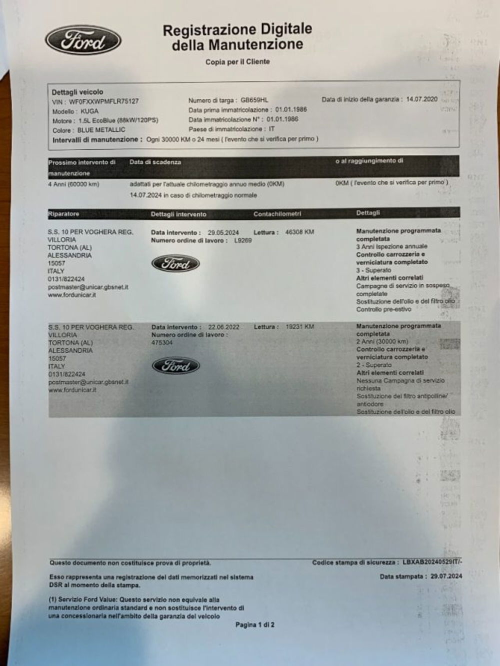 Ford Kuga usata a Cuneo (15)