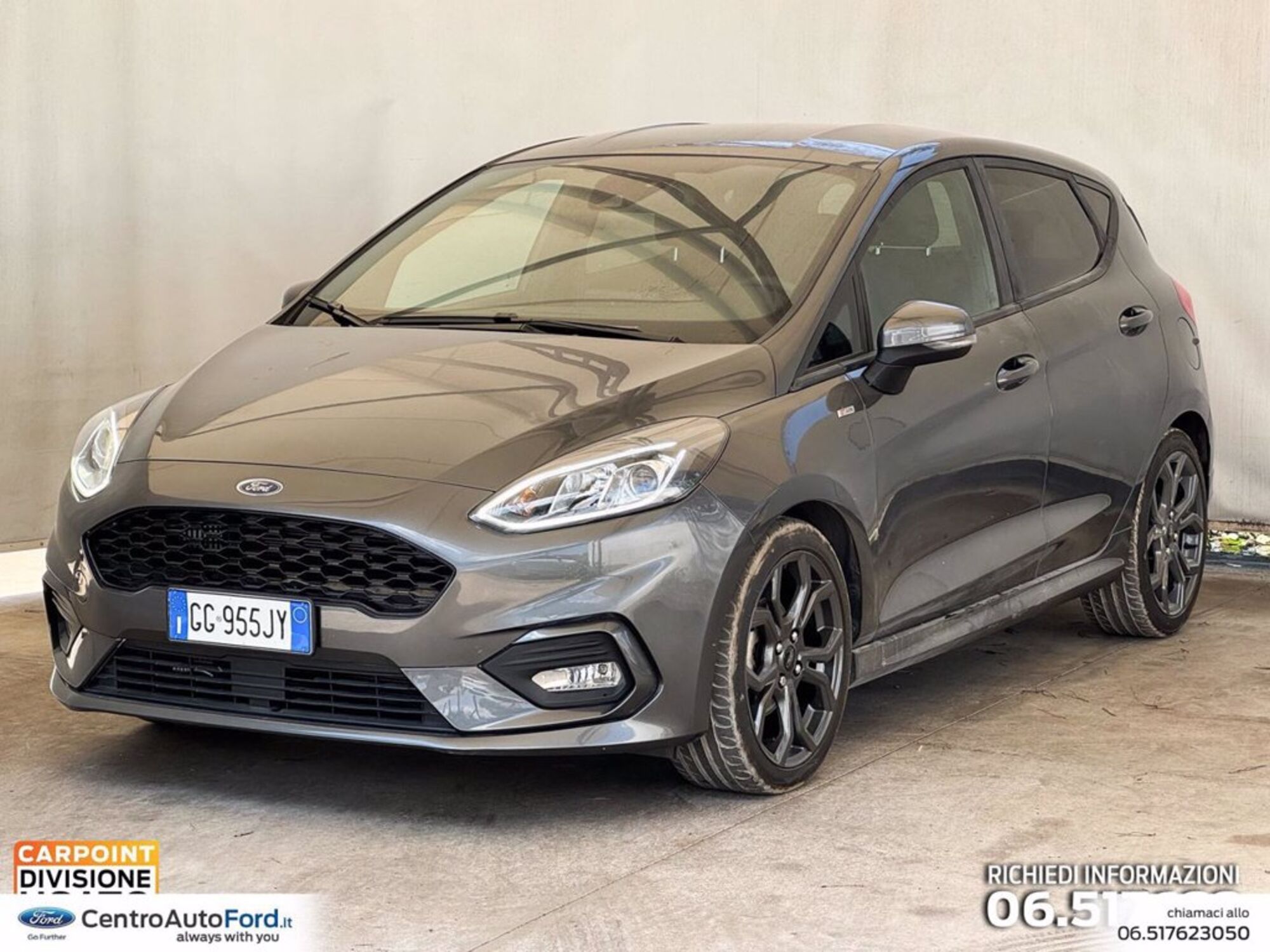 Ford Fiesta 1.0 Ecoboost Hybrid 125 CV 5 porte ST-Line X  del 2021 usata a Albano Laziale