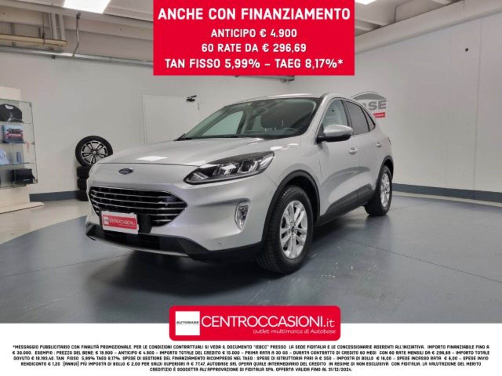 Ford Kuga 1.5 EcoBlue 120 CV 2WD Titanium  del 2020 usata a Brescia