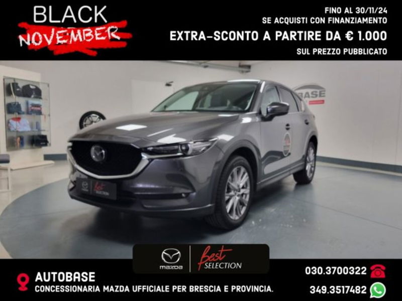 Mazda CX-5 2.2L Skyactiv-D 184 CV AWD Exclusive  del 2020 usata a Brescia