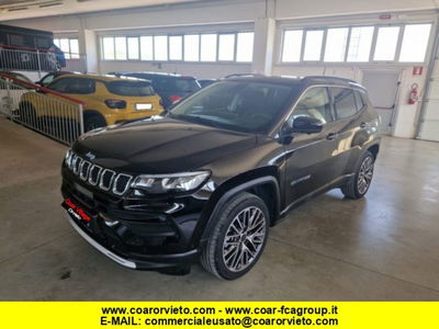 Jeep Compass 1.3 T4 190CV PHEV AT6 4xe Limited  del 2022 usata a Orvieto