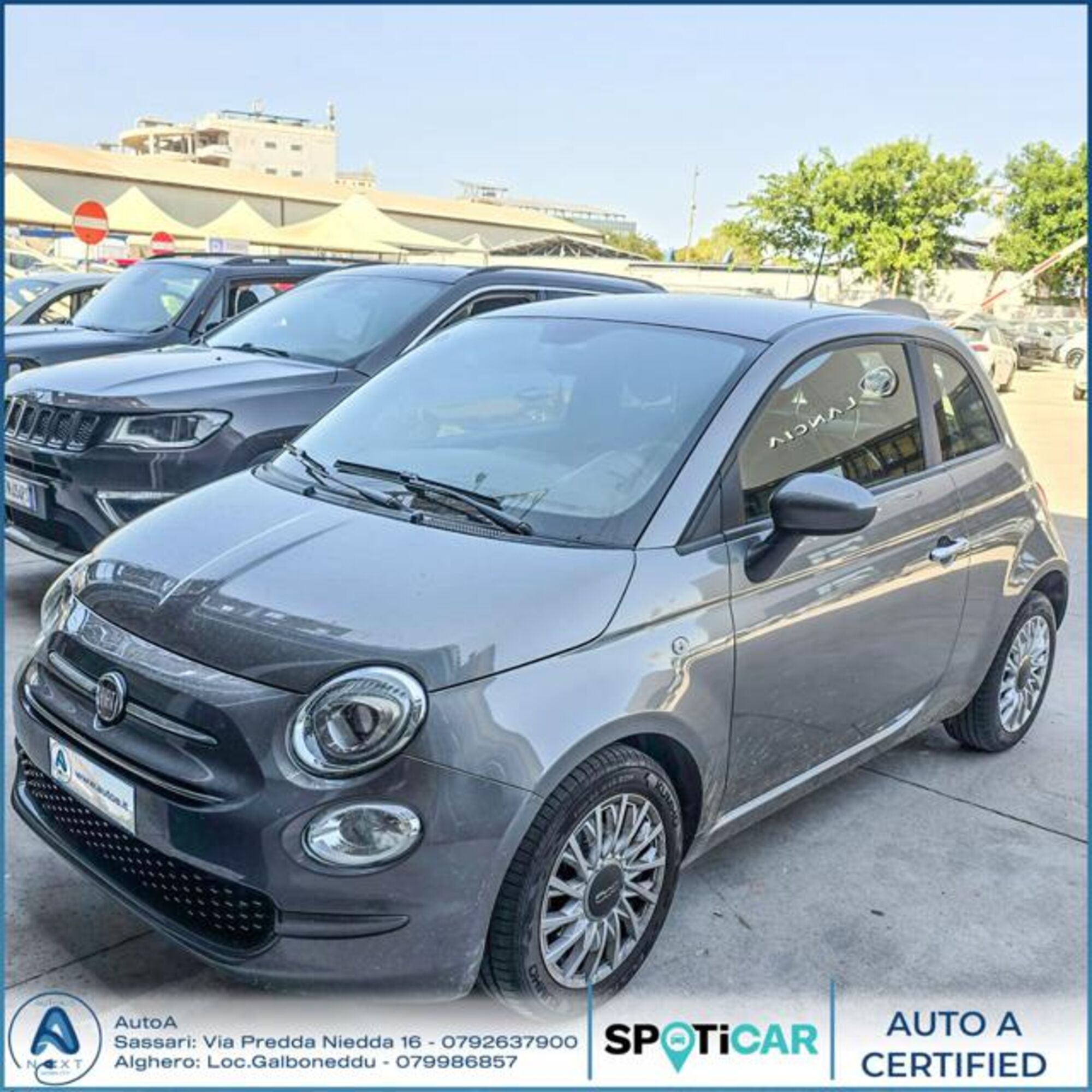 Fiat 500 1.0 Hybrid Lounge del 2020 usata a Sassari