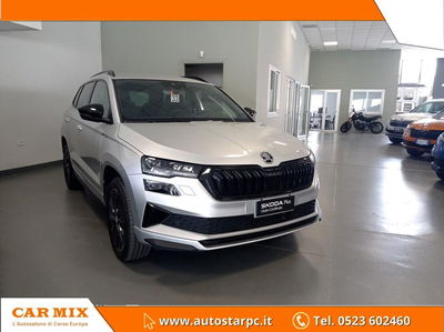 Skoda Karoq 2.0 TDI EVO SCR 115 CV DSG SportLine  del 2023 usata a Piacenza