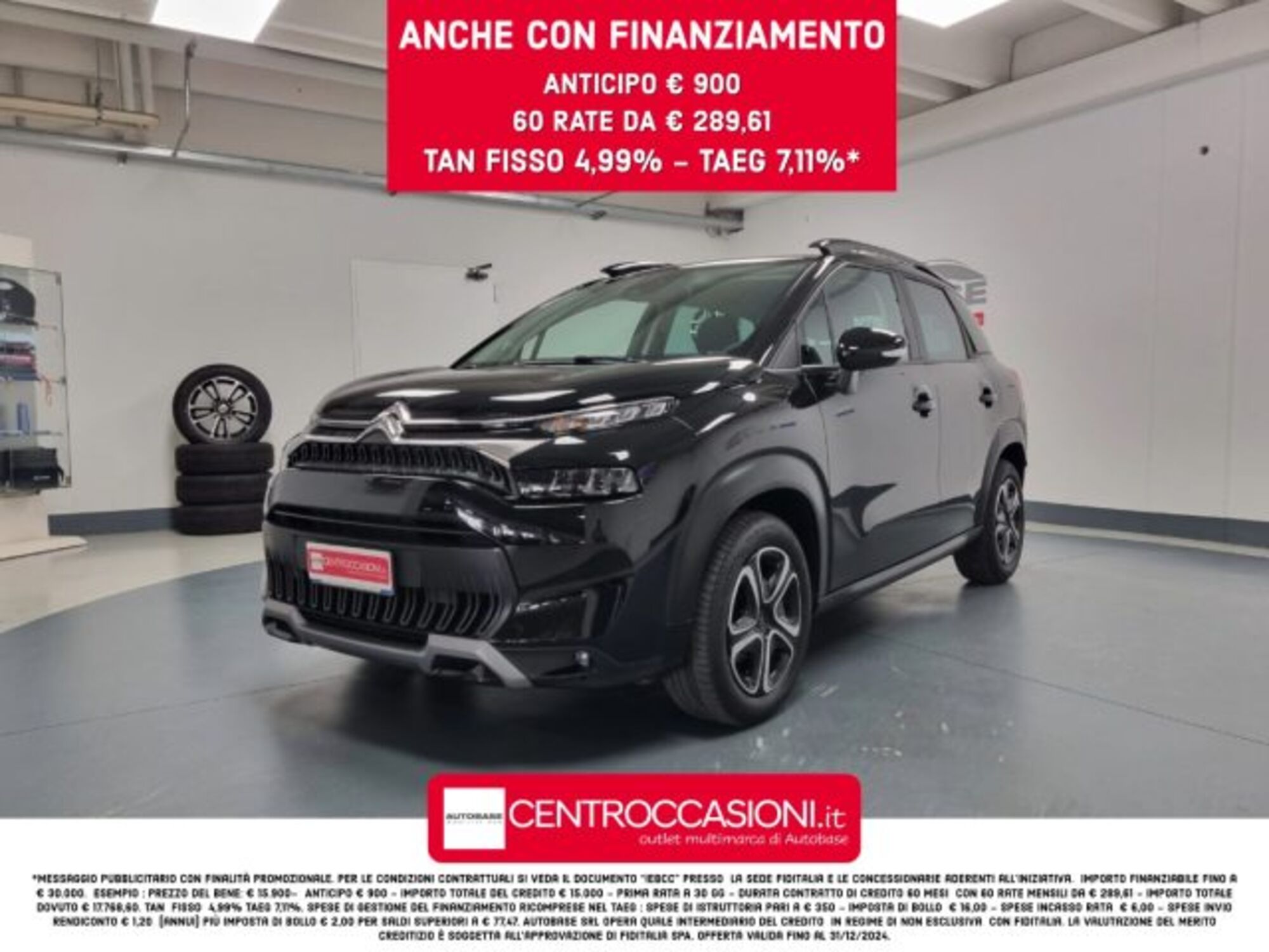 Citroen C3 Aircross PureTech 110 S&amp;S Feel  del 2022 usata a Brescia