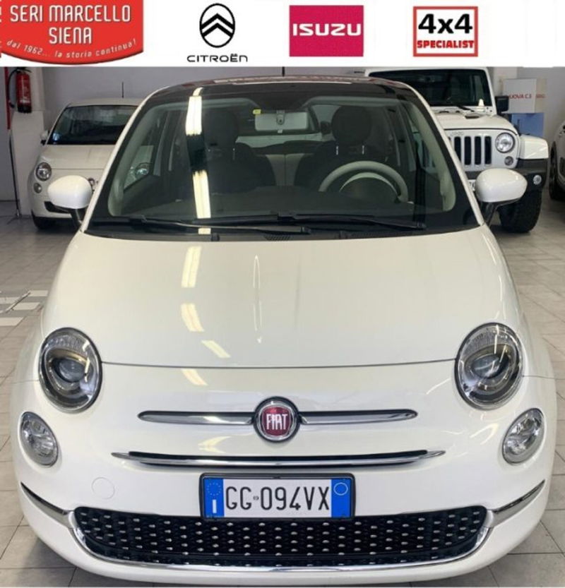 Fiat 500 1.0 Hybrid Dolcevita  del 2021 usata a Siena