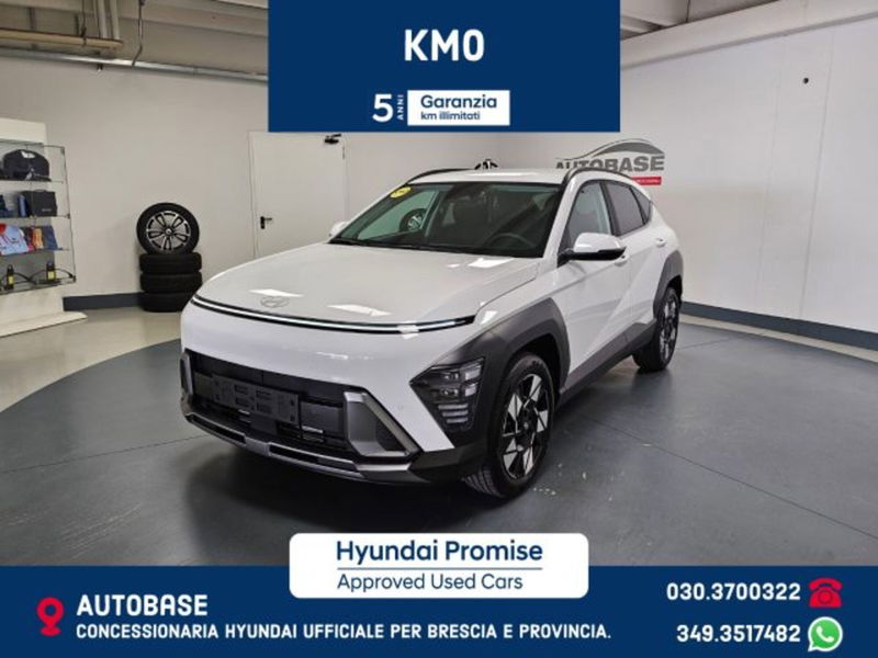 Hyundai Kona 1.0 T-GDI Hybrid 48V iMT XLine nuova a Brescia