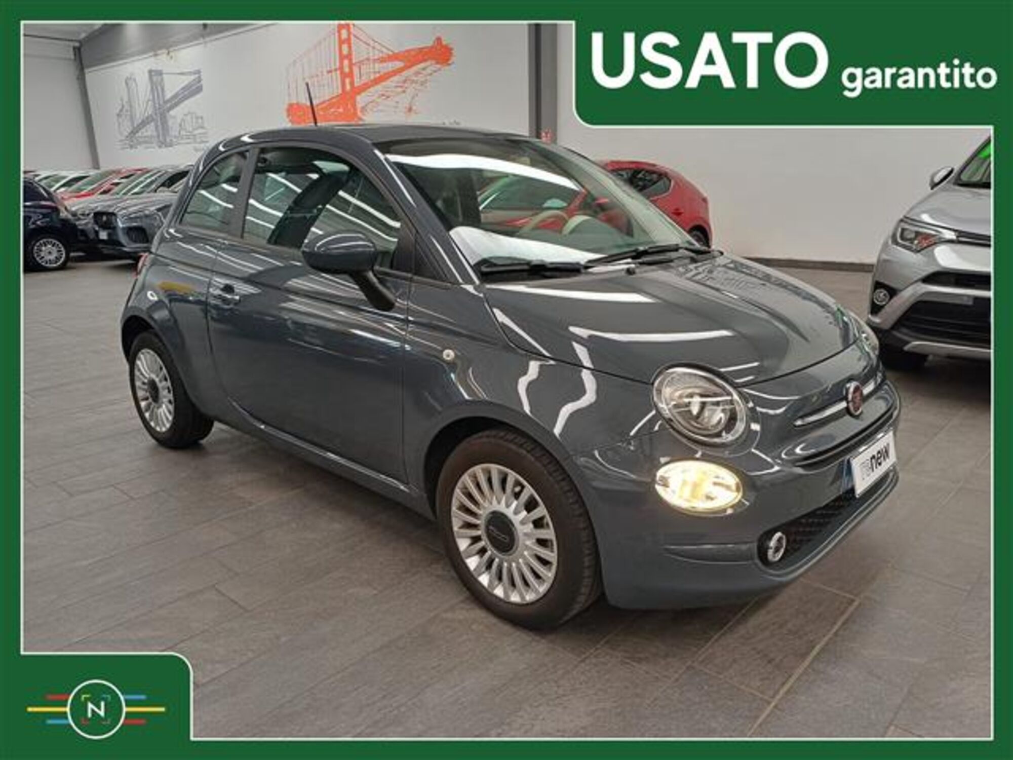 Fiat 500 1.2 Lounge  del 2017 usata a Vaiano Cremasco