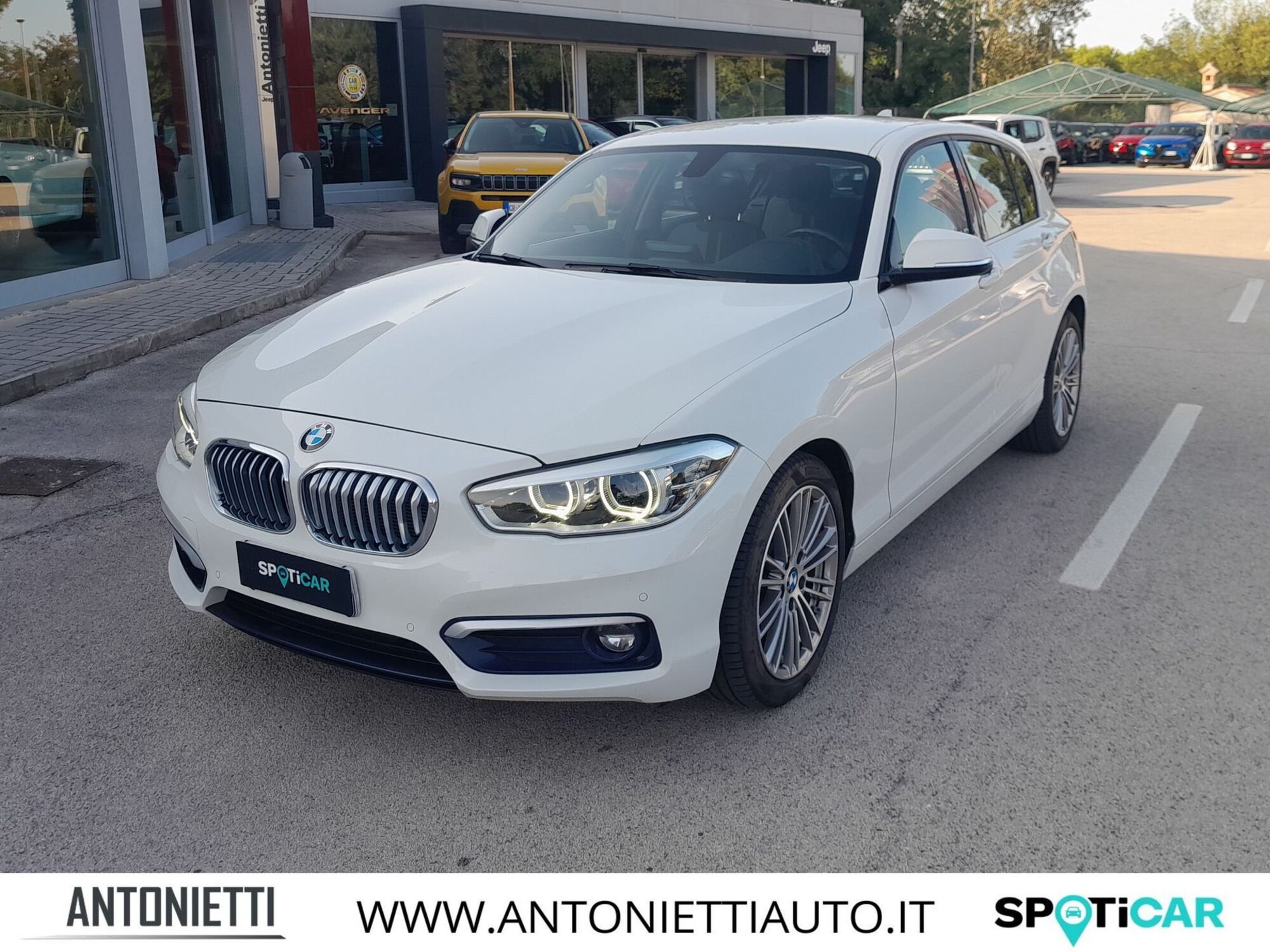 BMW Serie 1 116d cat 3 porte DPF del 2019 usata a Jesi