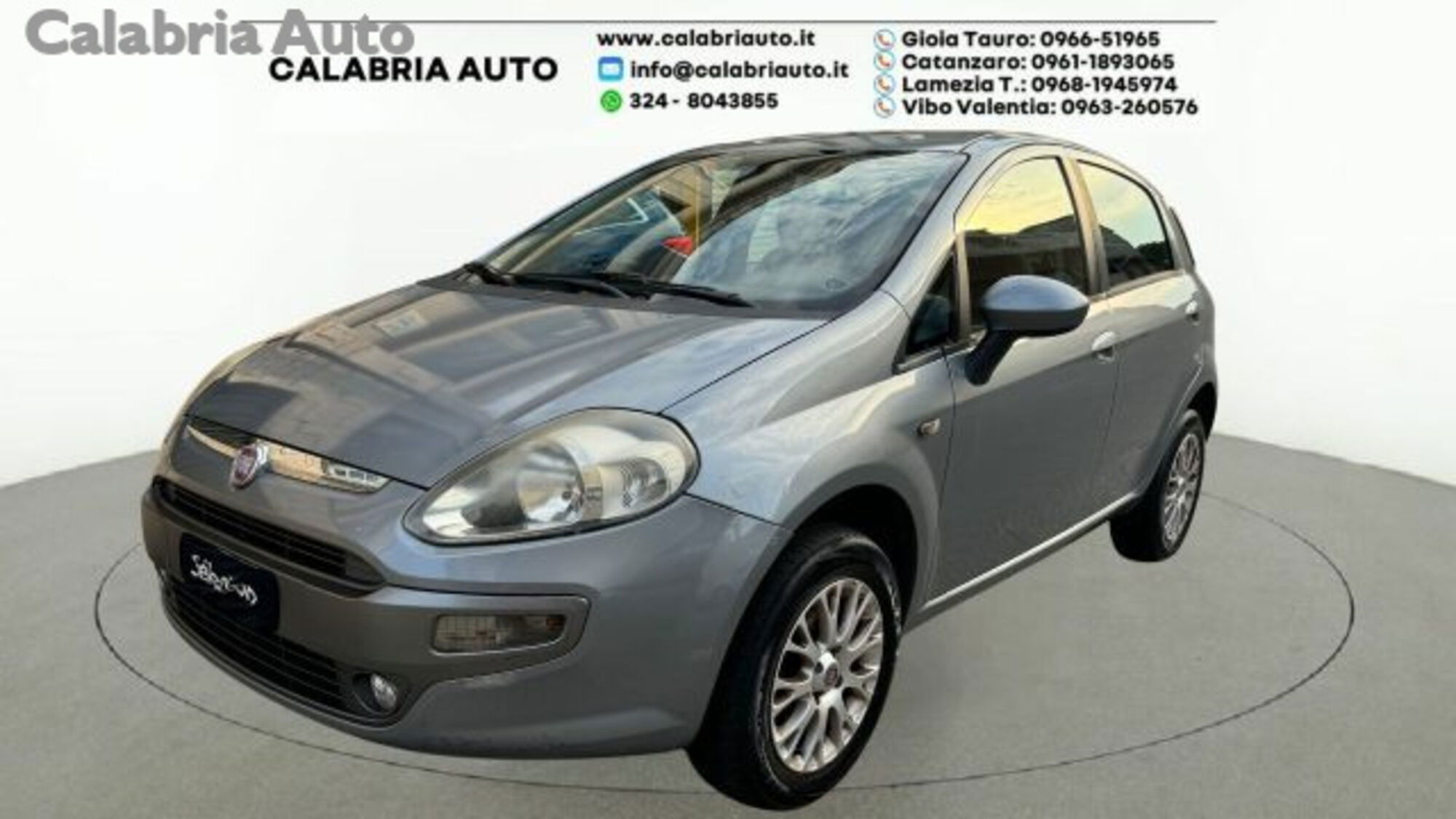 Fiat Punto Evo 1.4 5 porte 150&deg; Natural Power del 2012 usata a Gioia Tauro