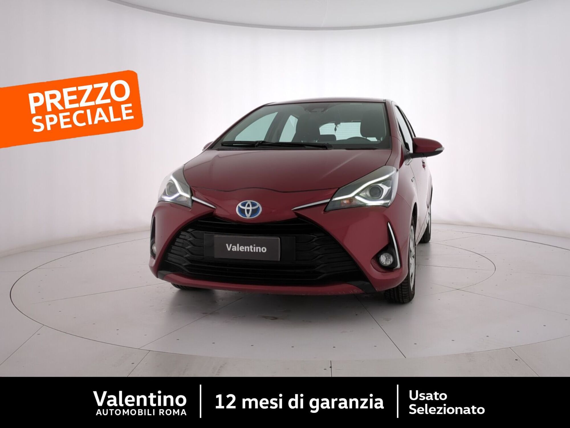 Toyota Yaris 1.5 Hybrid 5 porte Toyota Team del 2019 usata a Roma