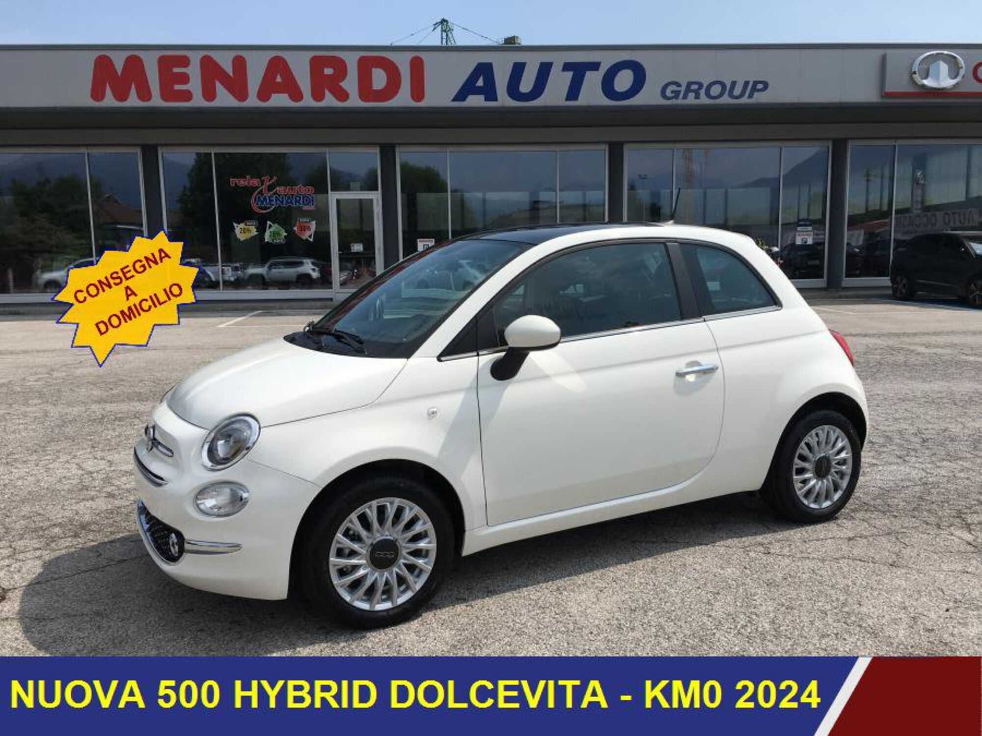 Fiat 500 1.0 Hybrid Dolcevita  nuova a Bernezzo