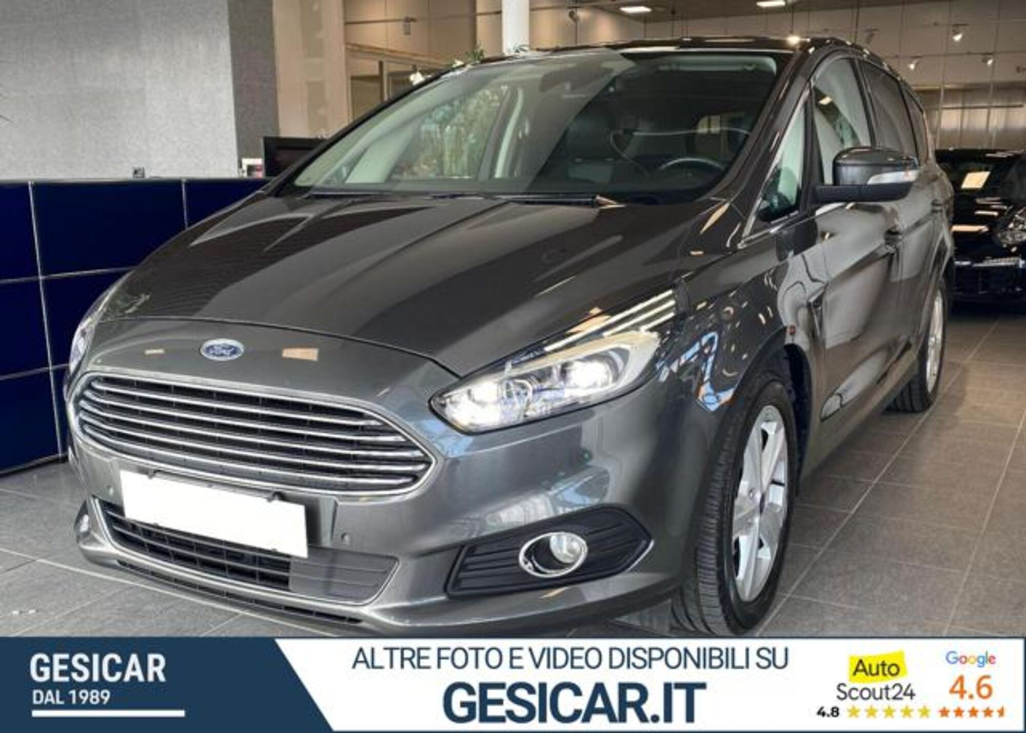 Ford S-Max 2.0 TDCi 150CV Start&amp;Stop Titanium  del 2016 usata a Livorno