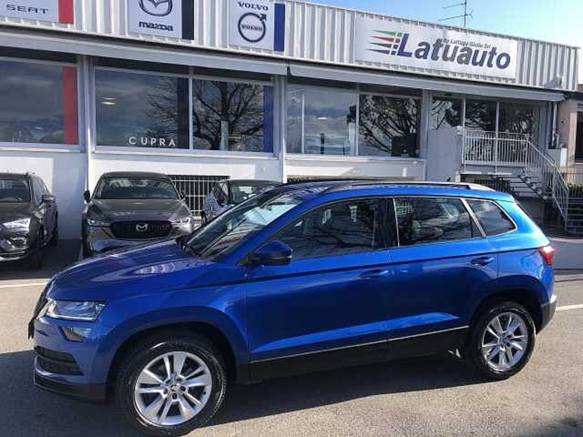 Skoda Karoq 2.0 TDI EVO SCR 115 CV Executive  del 2021 usata a Lugo