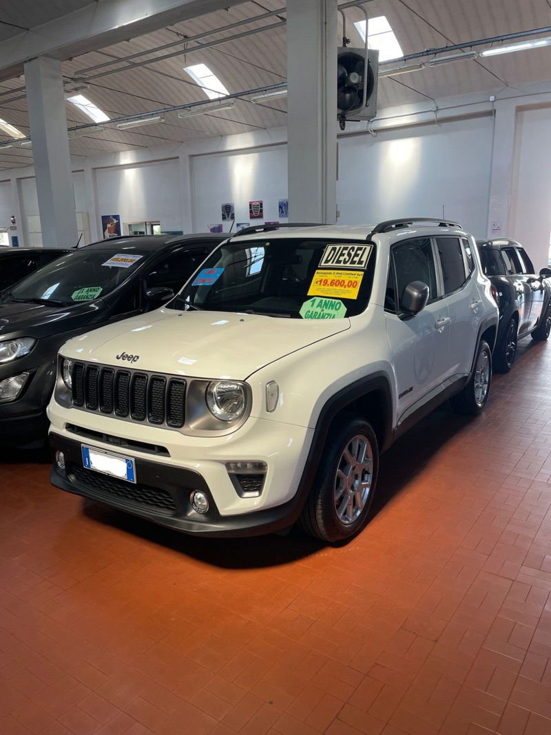 Jeep Renegade 2.0 Mjt 140CV 4WD Active Drive Limited  del 2020 usata a Altopascio