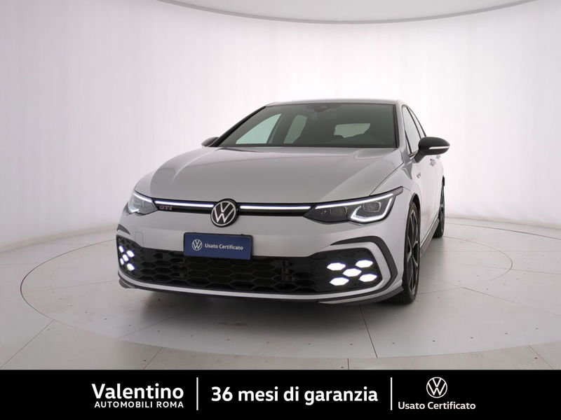 Volkswagen Golf 2.0 TSI GTI DSG del 2022 usata a Roma