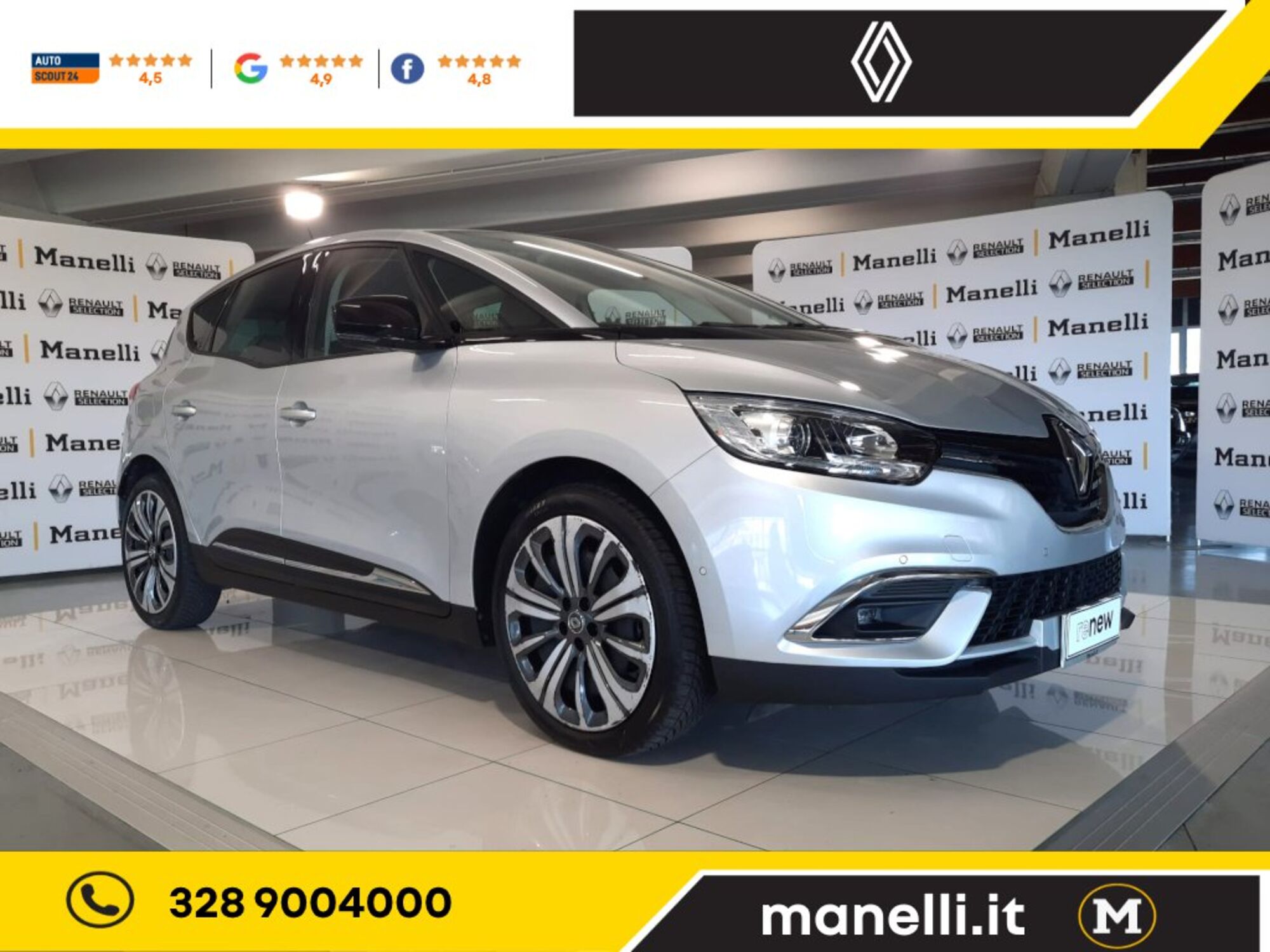 Renault Sc&eacute;nic 1.3 tce energy Business 140cv edc del 2021 usata a Gavardo