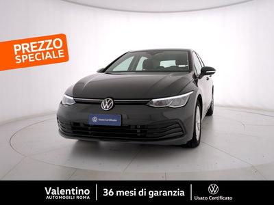 Volkswagen Golf 1.0 TSI EVO Life del 2021 usata a Roma