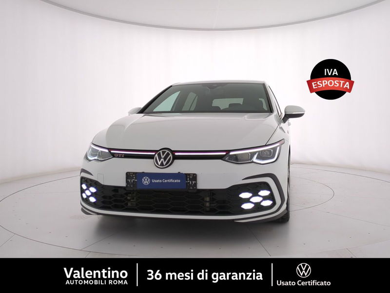 Volkswagen Golf 2.0 TSI GTI DSG del 2021 usata a Roma