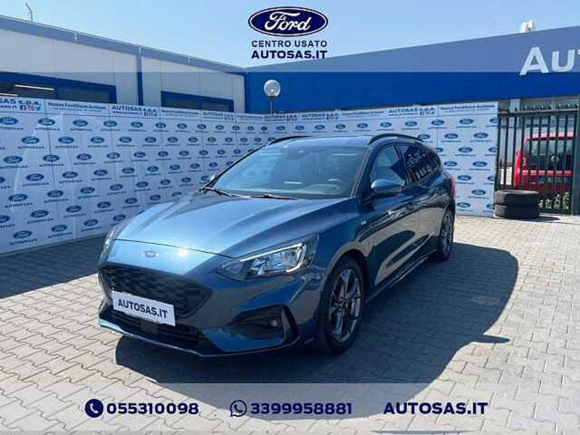 Ford Focus Station Wagon 1.5 EcoBlue 120 CV SW ST-Line X del 2021 usata a Firenze