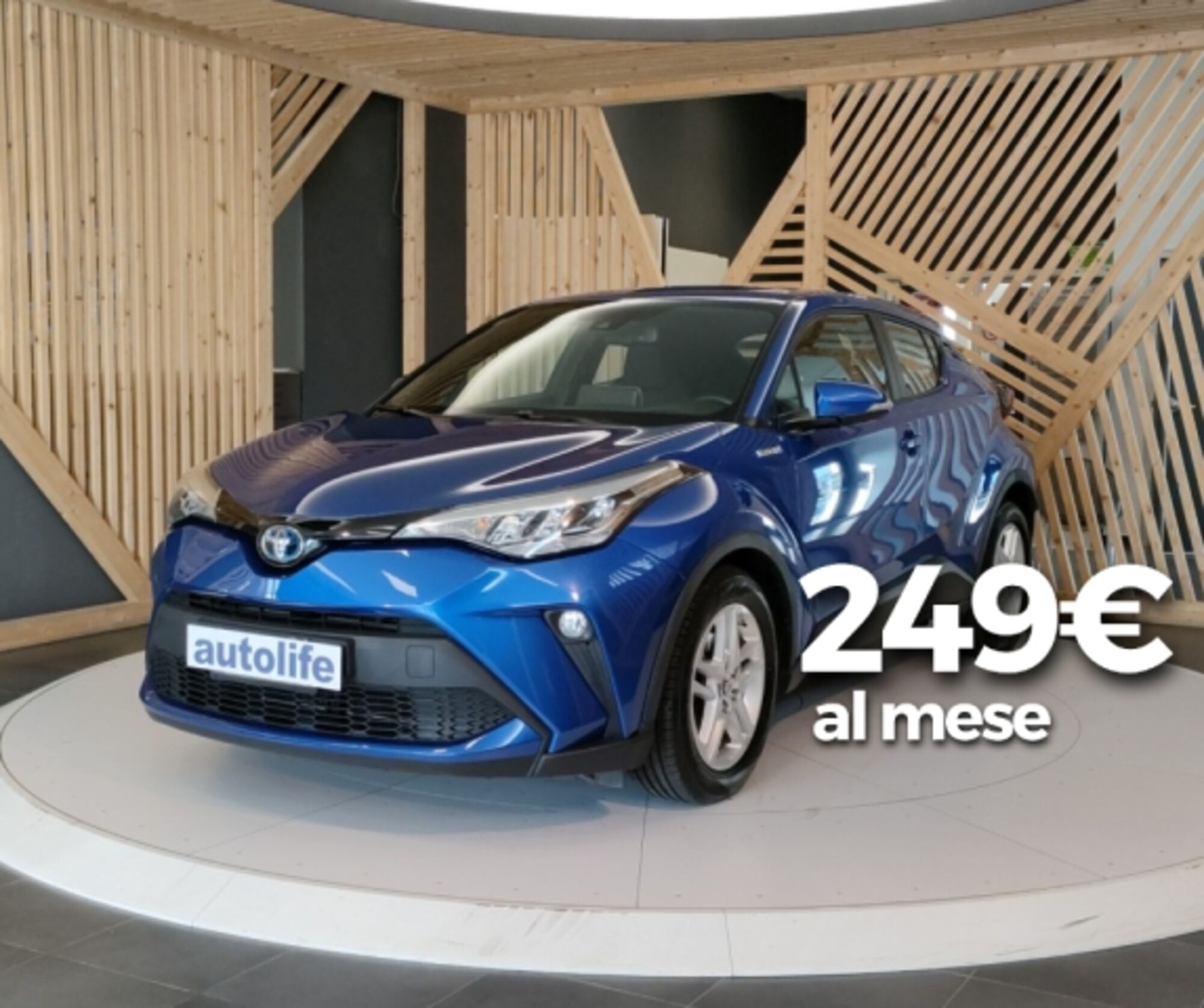 Toyota Toyota C-HR 1.8 Hybrid E-CVT Trend  del 2021 usata a Lamezia Terme