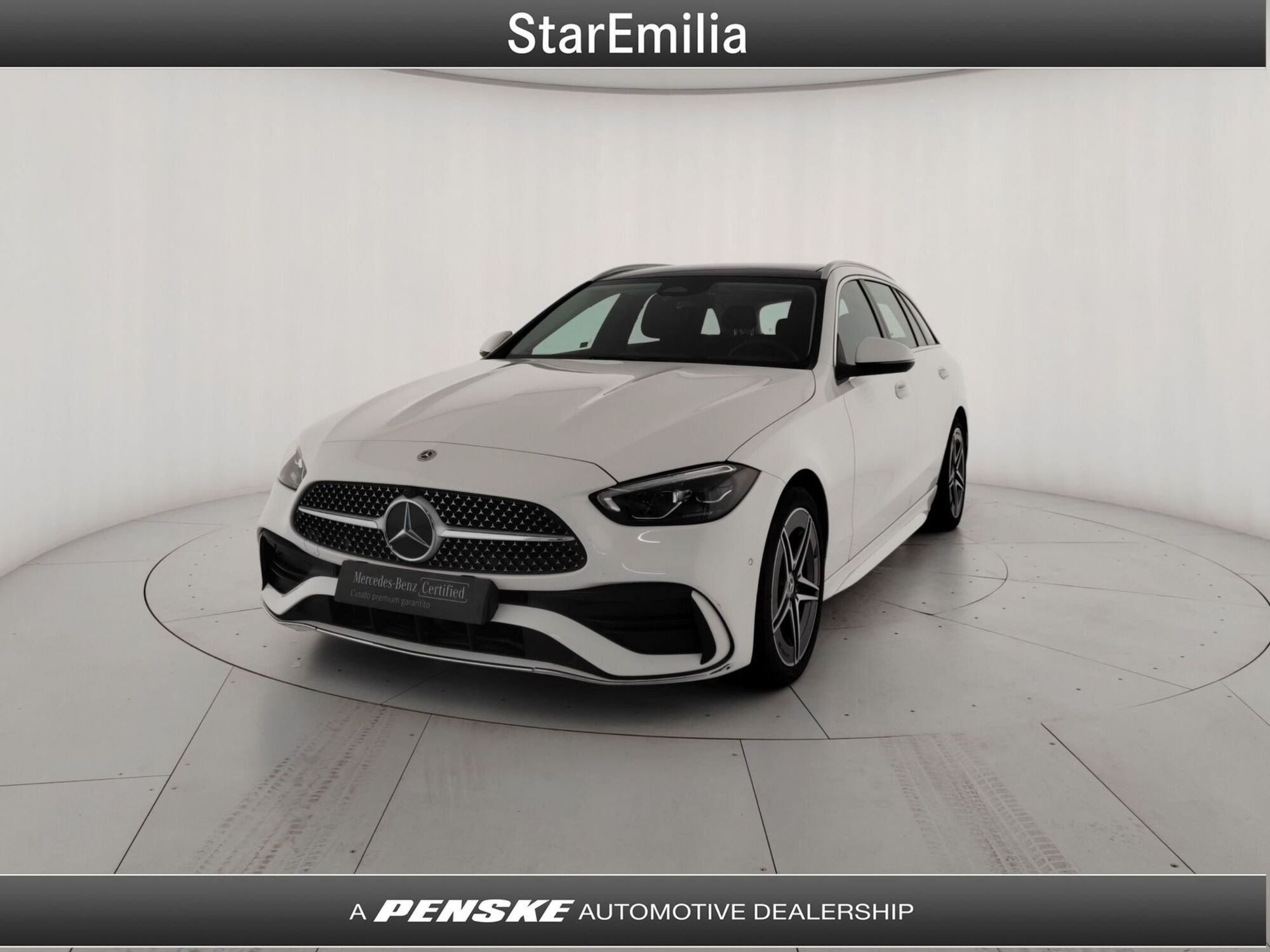 Mercedes-Benz Classe C Station Wagon SW 220 d mhev AMG Line Premium Plus 4matic 200cv auto del 2021 usata a Ferrara