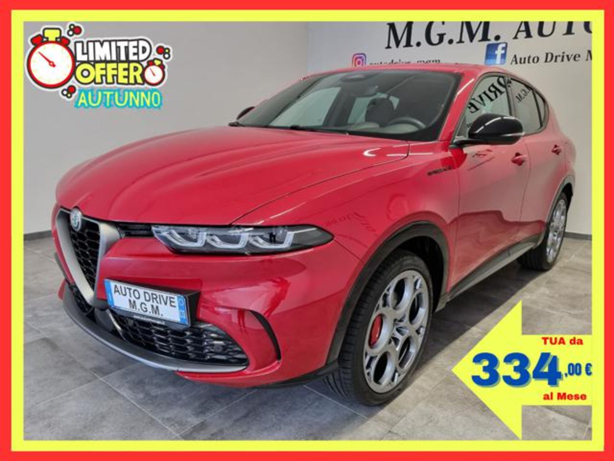 Alfa Romeo Tonale 1.3 phev Sprint Q4 280cv at6 del 2023 usata a Erba