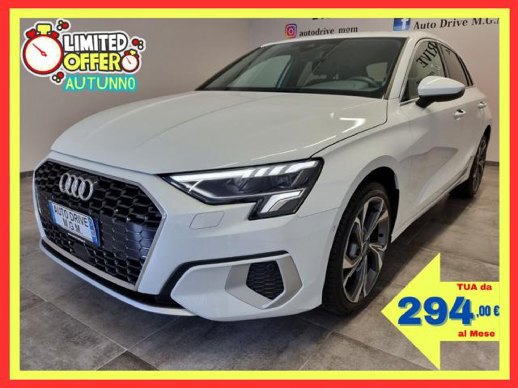 Audi A3 Sportback 30 TFSI S tronic Business Advanced del 2023 usata a Erba