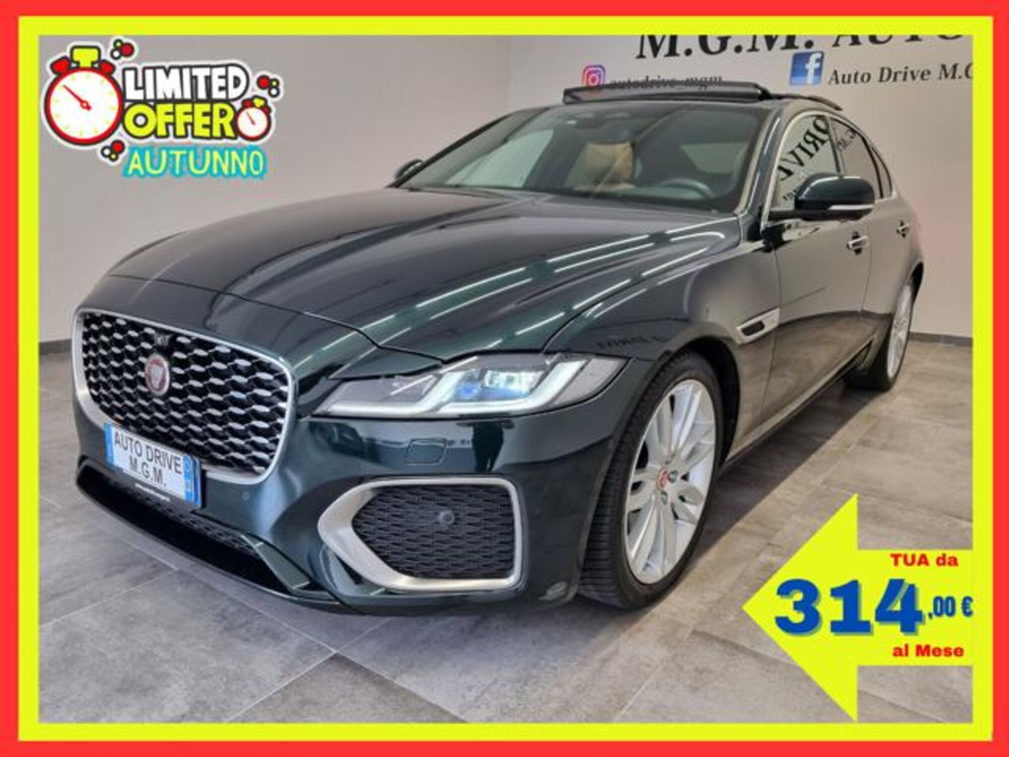 Jaguar XF 2.0 D 204 CV AWD aut. S  del 2021 usata a Erba