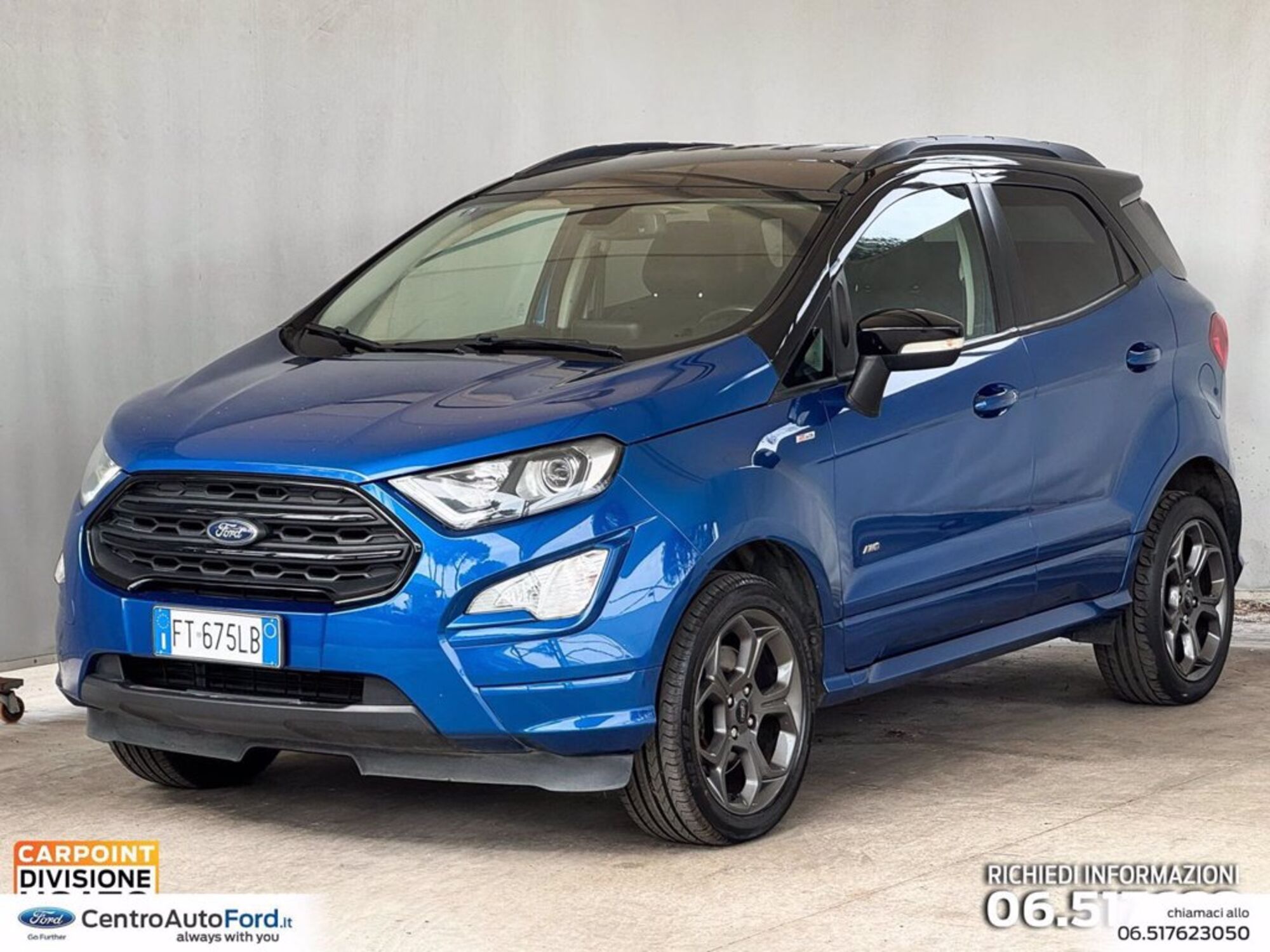 Ford EcoSport 1.5 Ecoblue 125 CV Start&amp;Stop AWD ST-Line  del 2018 usata a Albano Laziale