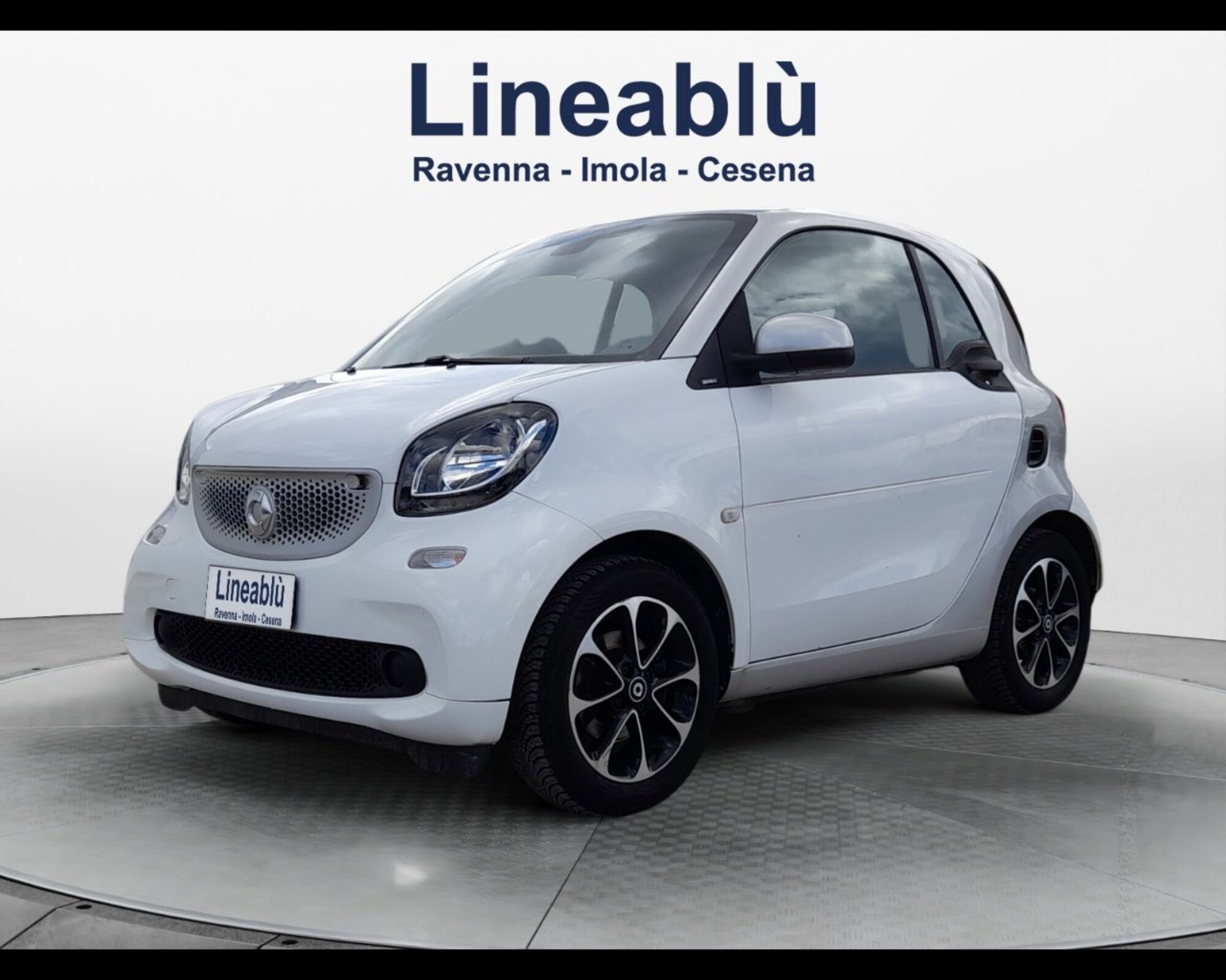 smart Fortwo 90 0.9 Turbo twinamic Londongrey Passion del 2017 usata a Ravenna