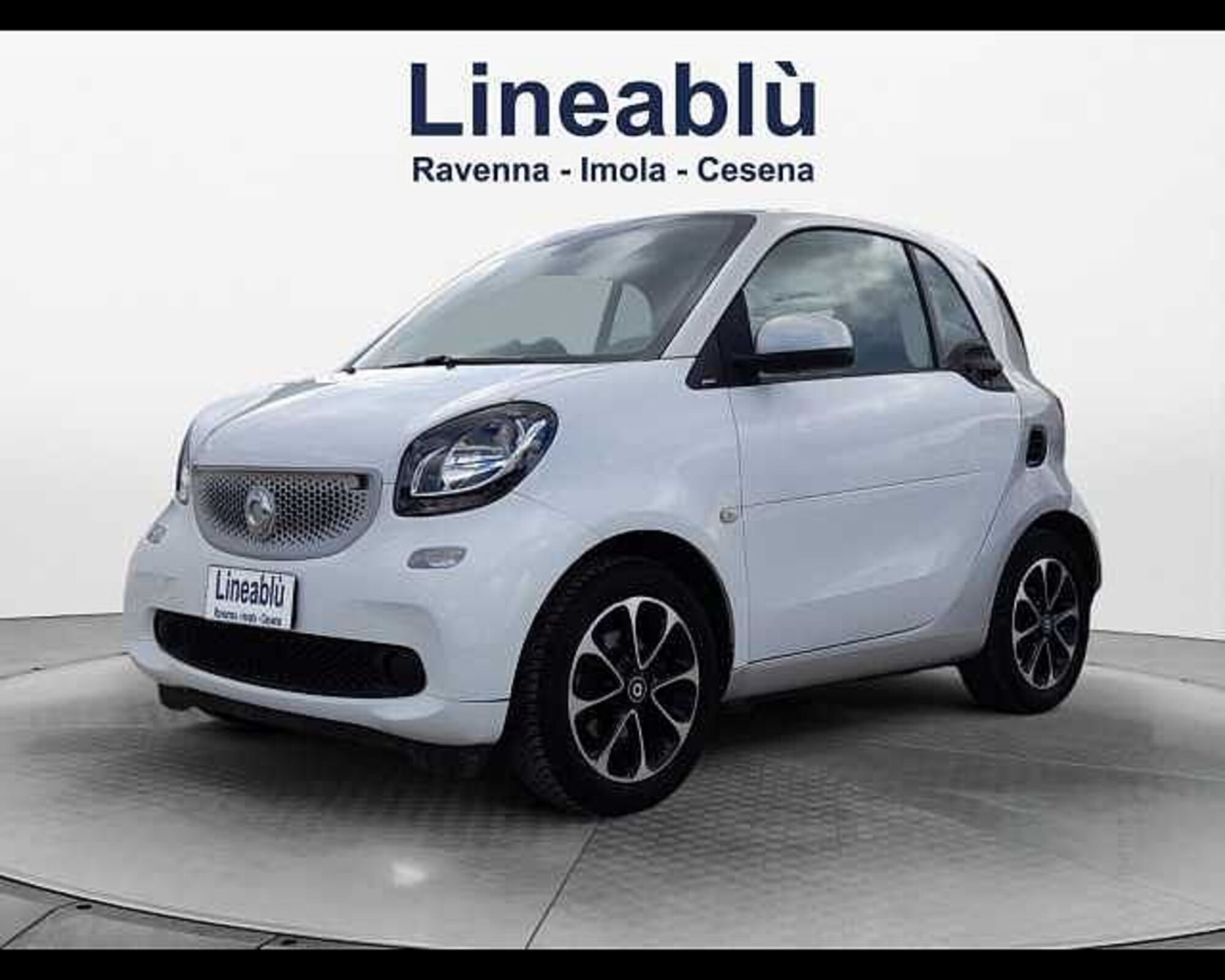 smart Fortwo 90 0.9 Turbo twinamic parisblue Passion del 2017 usata a Ravenna