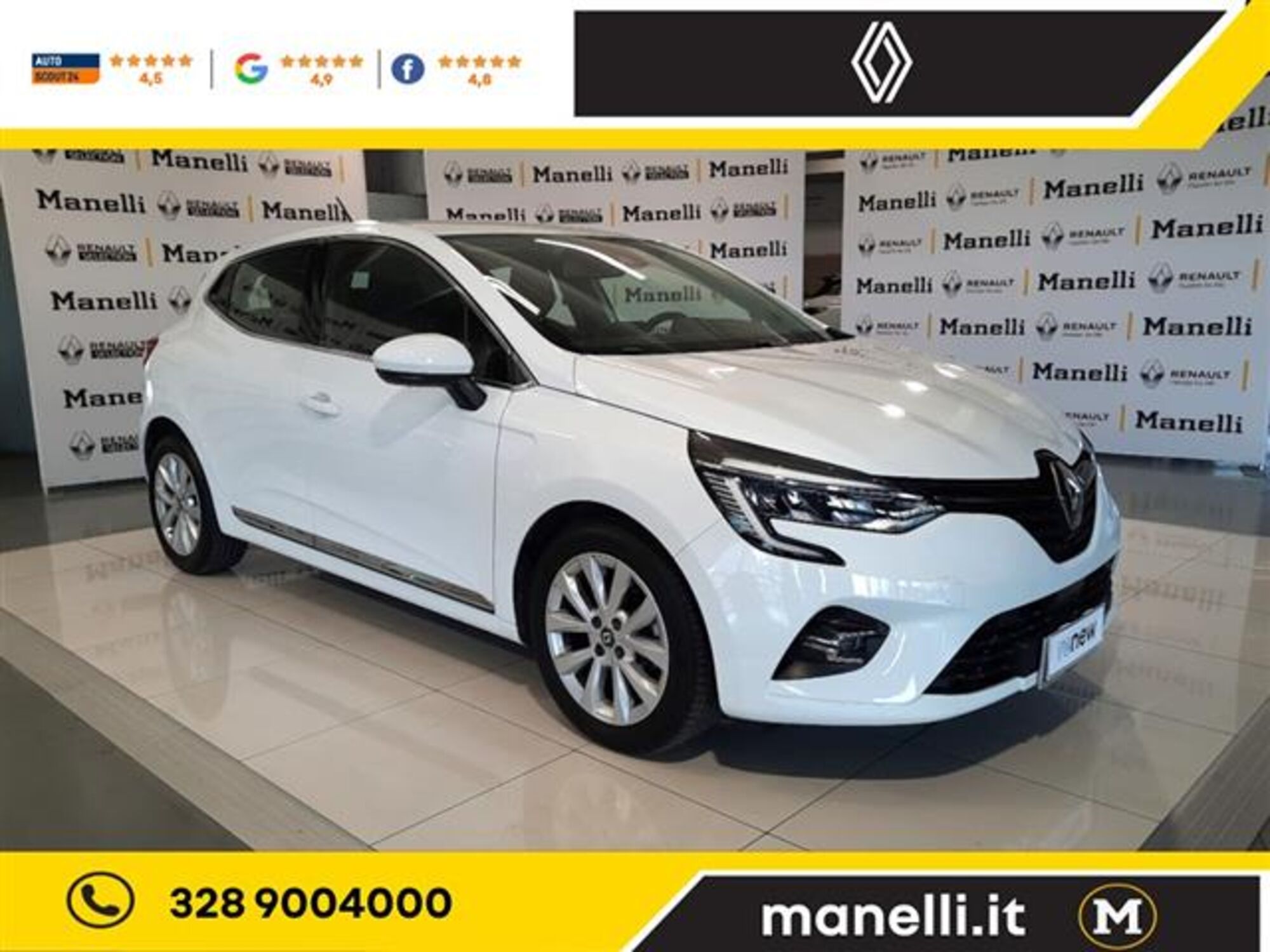 Renault Clio TCe 100 CV 5 porte Intens del 2021 usata a Brescia