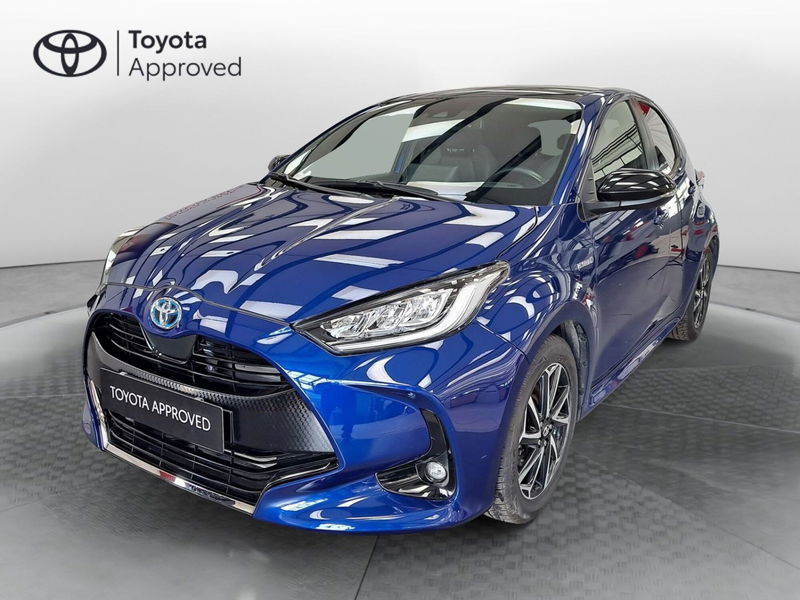 Toyota Yaris 1.5 Hybrid 5 porte Lounge del 2021 usata a Genzano di Roma