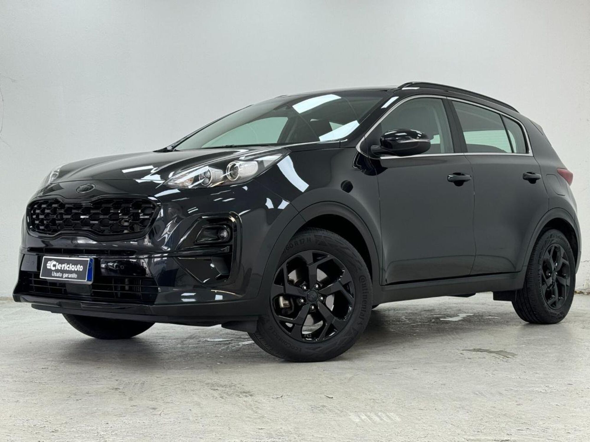 Kia Sportage 1.6 CRDI 136 CV 2WD Mild Hybrid Black Edition del 2021 usata a Lurate Caccivio