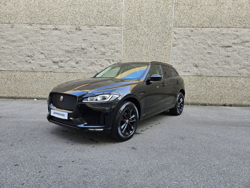 Jaguar F-Pace 2.0 D 180 CV AWD aut. Chequered Flag del 2020 usata a Bergamo