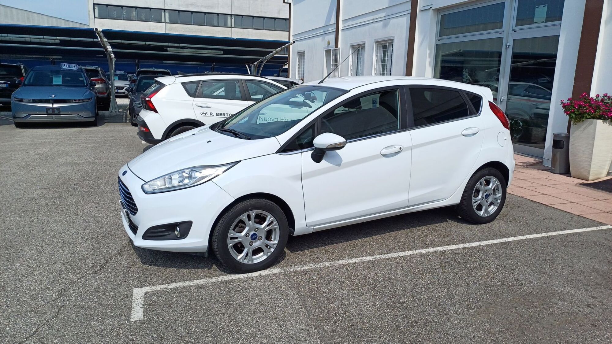 Ford Fiesta 1.4 5p. Bz.- GPL Titanium  del 2016 usata a Veggiano