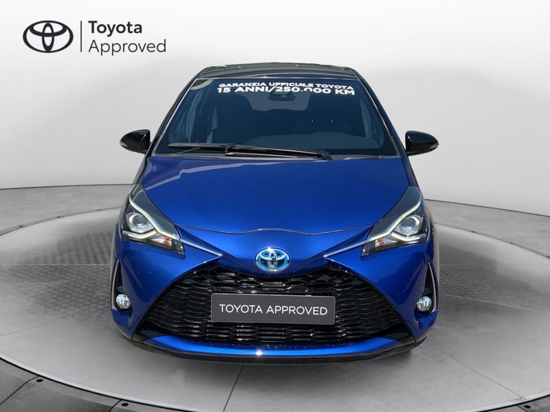 Toyota Yaris 1.5 Hybrid 5 porte Lounge Blue del 2020 usata a Perugia