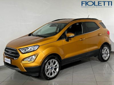 Ford EcoSport 1.0 EcoBoost 125 CV Titanium  del 2021 usata a Concesio