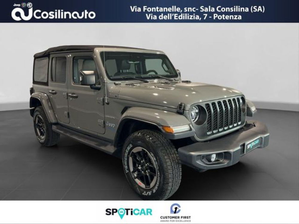 Jeep Wrangler Unlimited usata a Salerno (7)