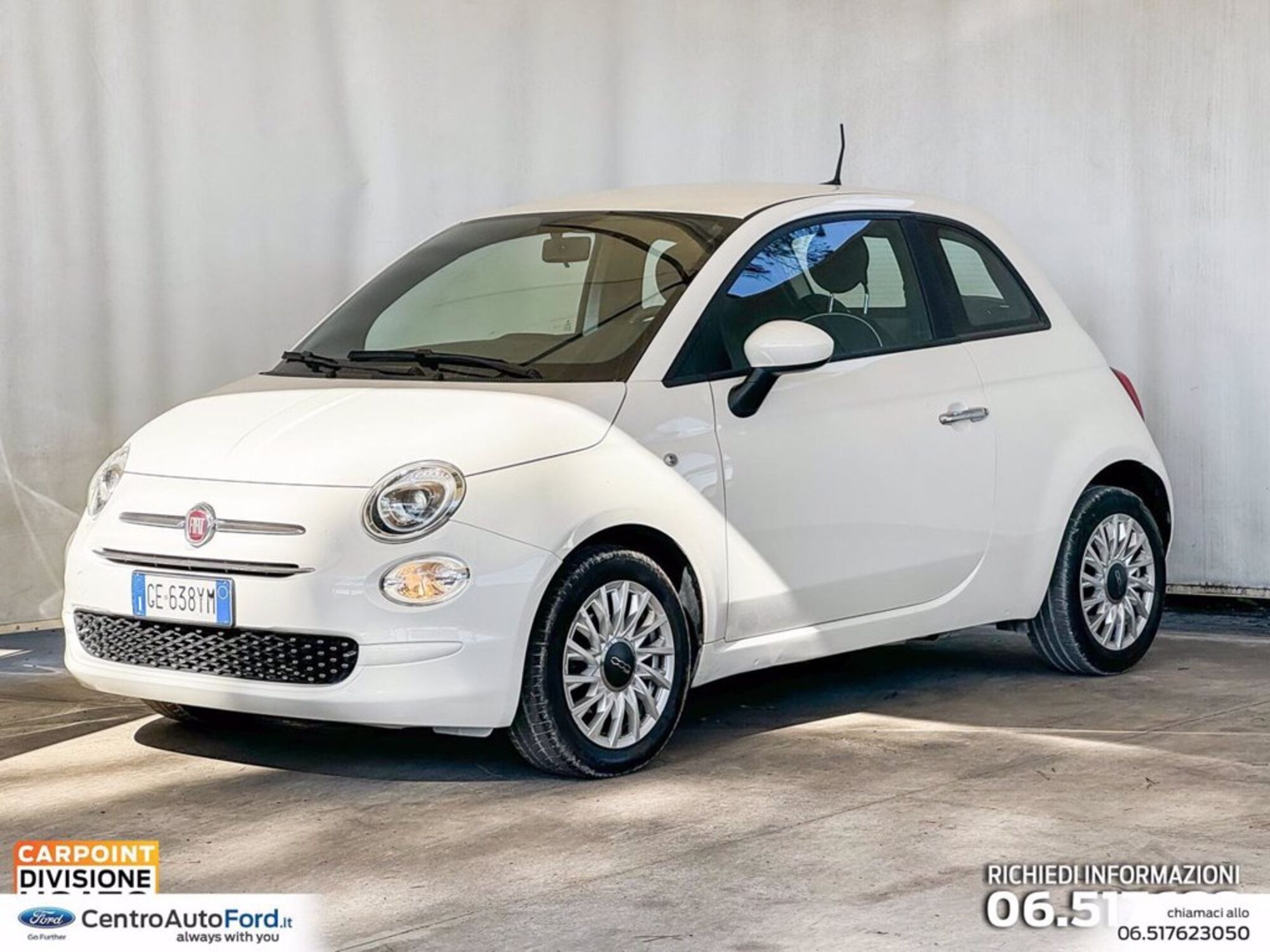 Fiat 500 1.0 Hybrid Launch Edition del 2021 usata a Albano Laziale