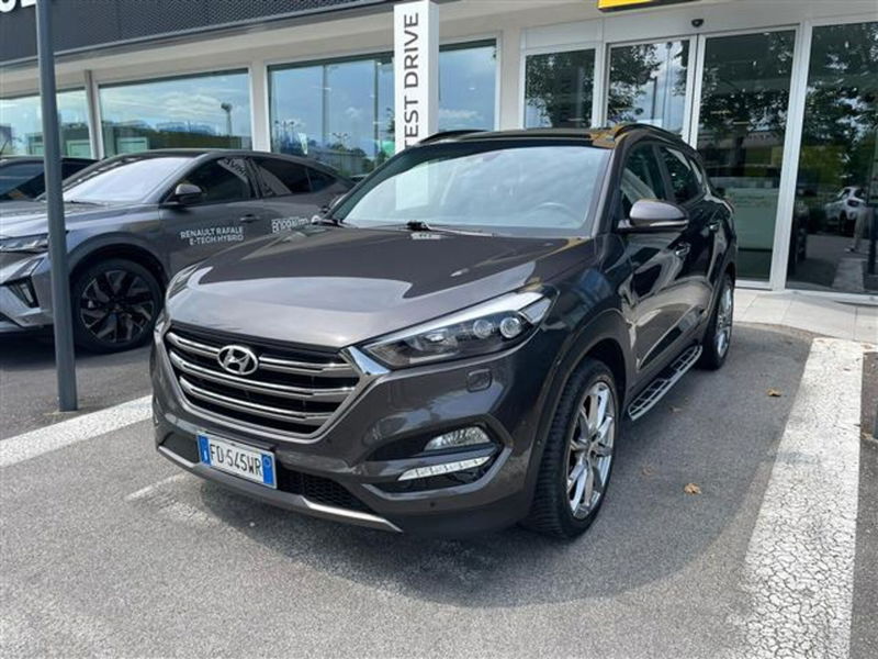 Hyundai Tucson 1.6 T-GDI 4WD DCT XPossible del 2016 usata a Montebelluna