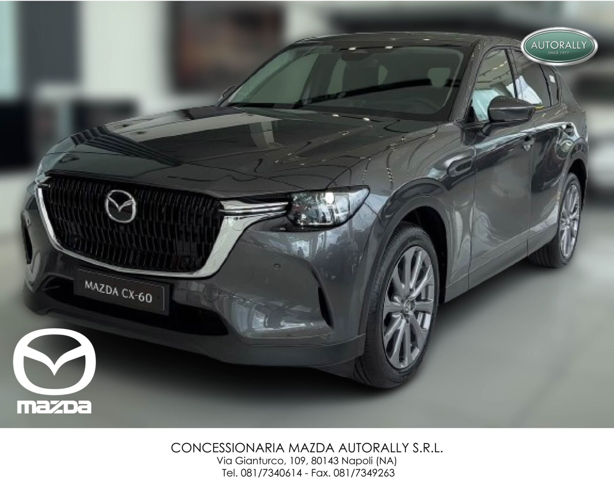 Mazda CX-60 3.3L e-Skyactiv D 249 CV M Hybrid AWD Homura nuova a Napoli