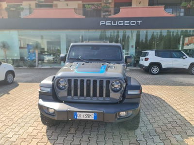 Jeep Wrangler Unlimited 2.0 PHEV ATX 4xe Rubicon  del 2022 usata a San Giorgio a Liri