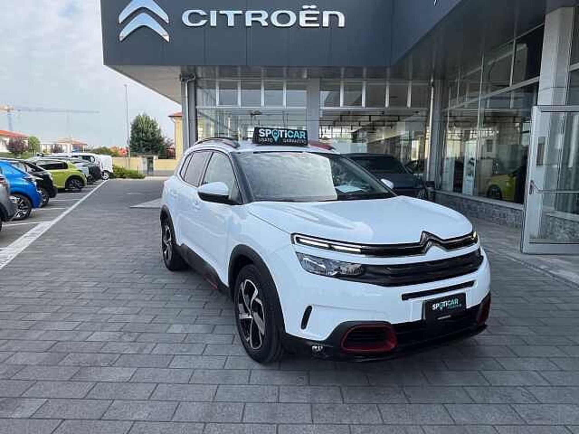 Citroen C5 Aircross Aircross PureTech 130 S&amp;S Feel Pack  del 2021 usata a Magenta