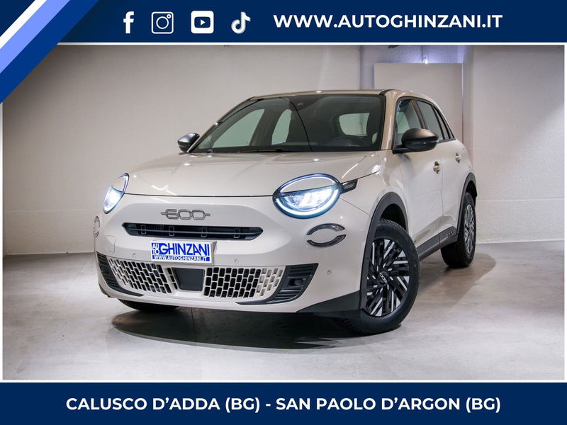 Fiat 600 1.2 hybrid 100cv auto nuova a Calusco d&#039;Adda