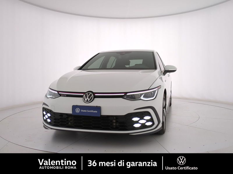 Volkswagen Golf 2.0 TSI GTI DSG del 2020 usata a Roma