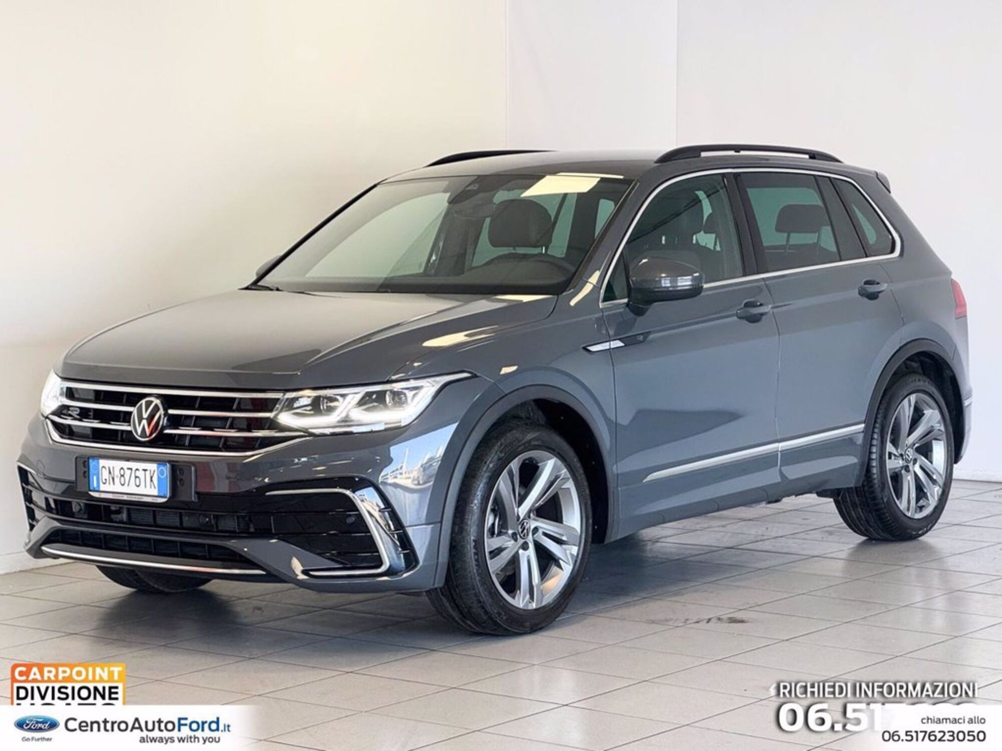 Volkswagen Tiguan Allspace 2.0 tdi R-Line 150cv dsg del 2023 usata a Albano Laziale